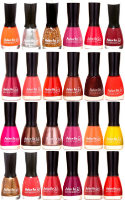 

Fashion Bar Nail Polish Combo at Wholesale Price Set 40 Multicolor(Pack of 24)