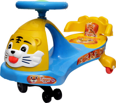 

Toyshine Beautifully designed New look Tiger face musical magic car for kids.(Multicolor)