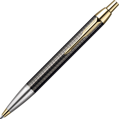 

Parker IM Metal Deep Gun Metal Chiselled GT Ball Pen