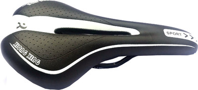 

Schrodinger SCHRO50076 Bicycle Cycle Bike Saddle Seat Road MTB Saddle(White, Black)