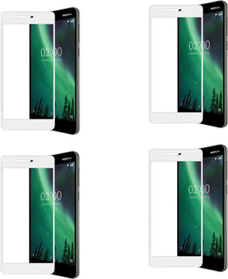 Chappie Moustache Tempered Glass Guard for NOKIA 2(Pack of 4)