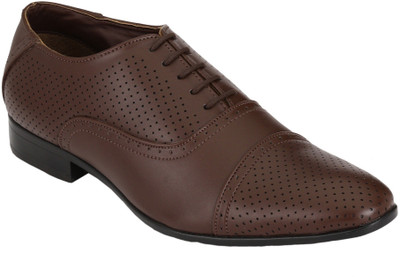 

Real Blue Lace Up For Men(Brown
