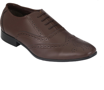 

Real Blue Lace Up For Men(Brown