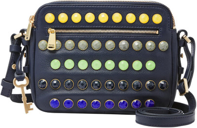 

Fossil Women Casual Multicolor Genuine Leather Sling Bag