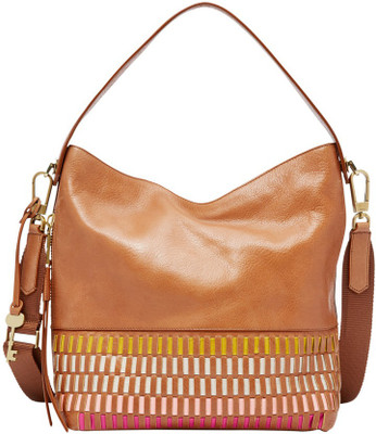 

Fossil Women Casual Multicolor Genuine Leather Hobo