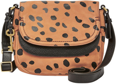 

Fossil Women Casual Multicolor Genuine Leather Sling Bag