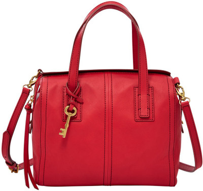 

Fossil Women Casual Maroon Genuine Leather Sling Bag
