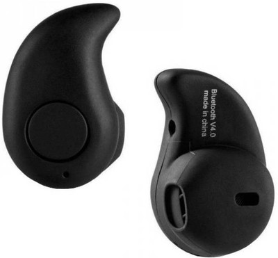 Sunlight Traders Original Bluetooth Kaju mini bt earphones Headset with Mic  (Black, In the Ear) 01 Smart Headphones(Wireless)