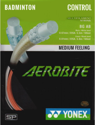 

Yonex 'Aerobite' 0.67 Badminton String - 18 ft(Multicolor)