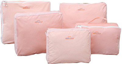 

Ez-life Ez Life Bags-In-Bag Travel Organizer Light Pink (Set Of 5)(Pink)