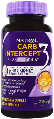 

Natrol Carb Intercept® 3 -- 60 Capsules(60 mg)