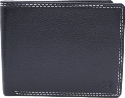 

Street 99 Men Black Genuine Leather Wallet(6 Card Slots)