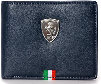 

Beautylife Men Blue Artificial Leather Wallet(3 Card Slots)