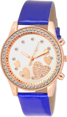 

COSMIC QUEEN OF HEARTS SOOMS SL-0068 SUPER GLORIOUS LADIES DIAMOND STUDDED PARTY WEAR Watch - For Women