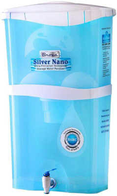 

B.nova Silver Nano 26 L UF Water Purifier(White, Blue), Blue;white