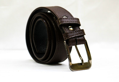 

DAKSH Men Brown Artificial Leather Belt