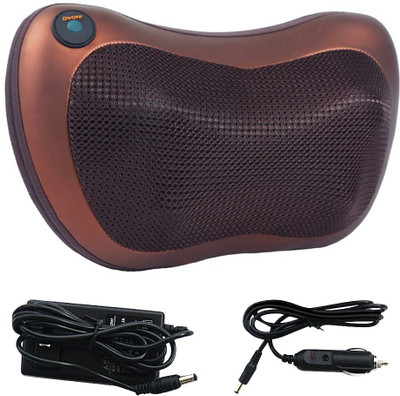 

Speedwav Brown Leatherite Car Pillow Cushion for Universal For Car(Oval, Pack of 1)