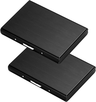 StealODeal 6 Card Holder(Set of 2, Black)