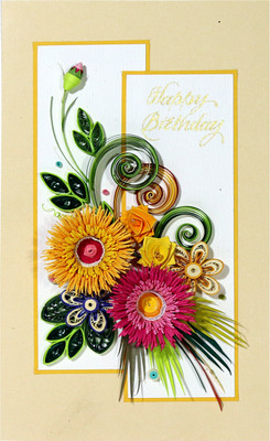 

Handcrafted Emotions Birthday Greeting Card(Multicolor, Pack of 1)