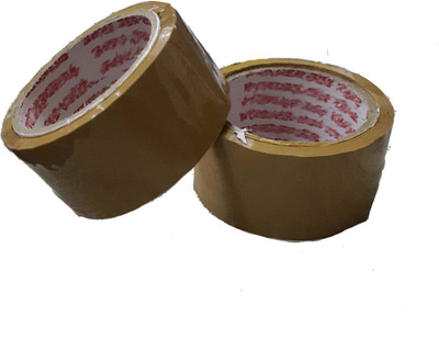 

packneeds Single sided handheld BOPP Brown Tape (Manual)(Brown)