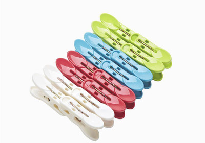

Akrobo 32 Premium Plastic Heavy Duty Medium Multipurpose Cloth Clip(Set of 32, Multicolor)