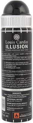 

Louis Cardin Illusion Body Spray - For Men(200 ml)