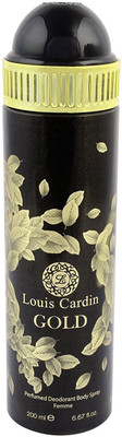 

Louis Cardin Gold Body Spray - For Women(200 ml)
