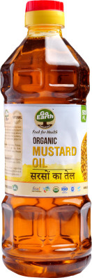 

Go Earth Organic Cold Pressed/ Mustard Oil 500 ml Plastic Bottle