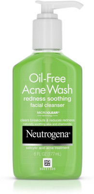 

Neutrogena Oil Free Acne Wash Redness Soothing Facial Cleanser Face Wash(177 ml)