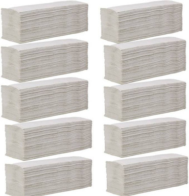 

Puffin E-Ware M fold Tissue paper (Paper towel) pieces 1300(Pack of 1300)