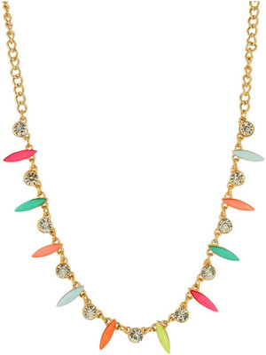 

FAYON Chic Stylish Multicolor Rhinestones and Crystal Hair Chain(Multicolor)