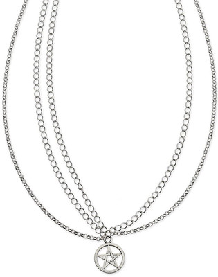 

FAYON Weekend Casual Silver Star Charm Hair Chain(Silver)