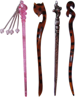 

Bellazaara combo of juda sticks Bun Stick(Multicolor)