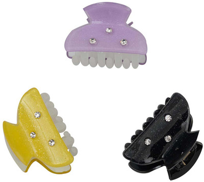 

Taj Pearl Designer Hair Clip(Multicolor)