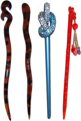 

CraftEra combo of juda sticks Bun Stick(Multicolor)