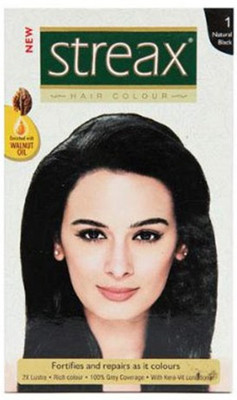 

Streax Walnut Oil Hair Color(Natural Black 1)