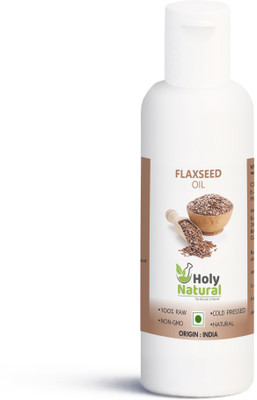 

Holy Natural FLEXSEED OIL- 100ML Hair Oil(100 ml)