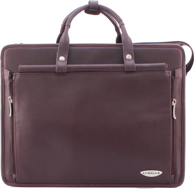 

LASALLE 13 inch Laptop Messenger Bag(Brown)