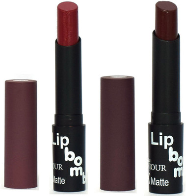 

Coat Me Bonjour Paris Super Matt Lipstick - Cherry / Rosewood(multicolor, 7 g)