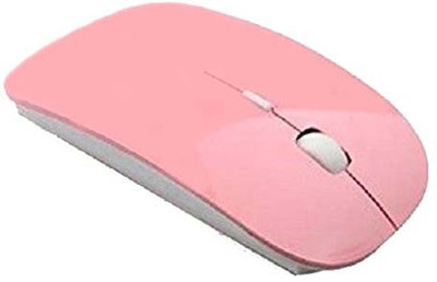 

Vsquare TECHON COLOURFUL WIRELESS MOUSE Wireless Optical Mouse Wireless Optical Gaming Mouse(Bluetooth, Pink)