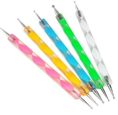 

Shrih 5Pcs of Dotting Marbleizing Painting Pen(Multicolor)