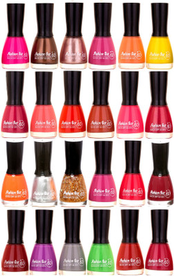 

Fashion Bar Nail Polish Combo at Wholesale Price Set 14 Multicolor(Pack of 24)