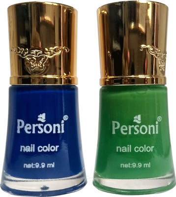 

Personi Combo Set of 2 Nail Paints (set-3) Green(Pack of 2)