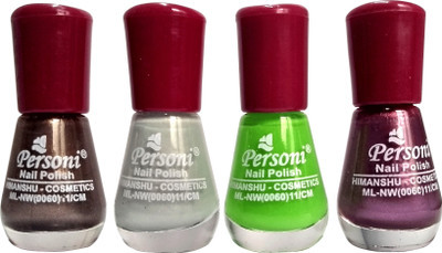 

Personi Combo Set of 4 Nail Paints Brown(Pack of 4)
