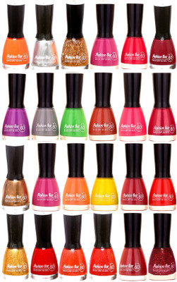 

Fashion Bar Nail Polish Combo at Wholesale Price Set 46 Multicolor(Pack of 24)