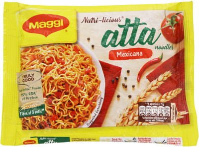 

Maggi Nutri-licious Atta Mexicana Instant Noodles 75 g(Vegetarian)