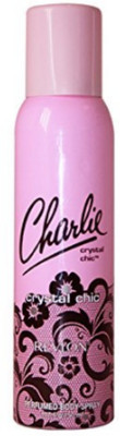 

Revlon Charlie Perfume Body Spray, Crystal Chic Perfume - 150 ml(For Men & Women)