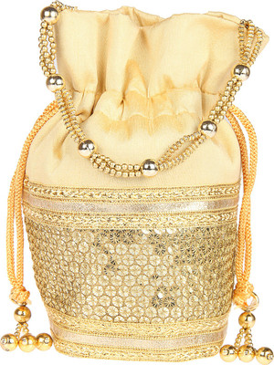 Dice Potli Loaded Gold Potli(Gold)
