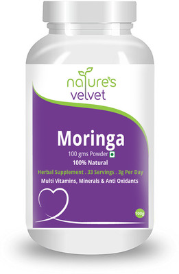

Natures Velvet Lifecare Moringa Powder Plant-Based Protein(100 g, unflavoured)