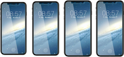 

Mocell Screen Guard for Apple iPhone X, Transparent